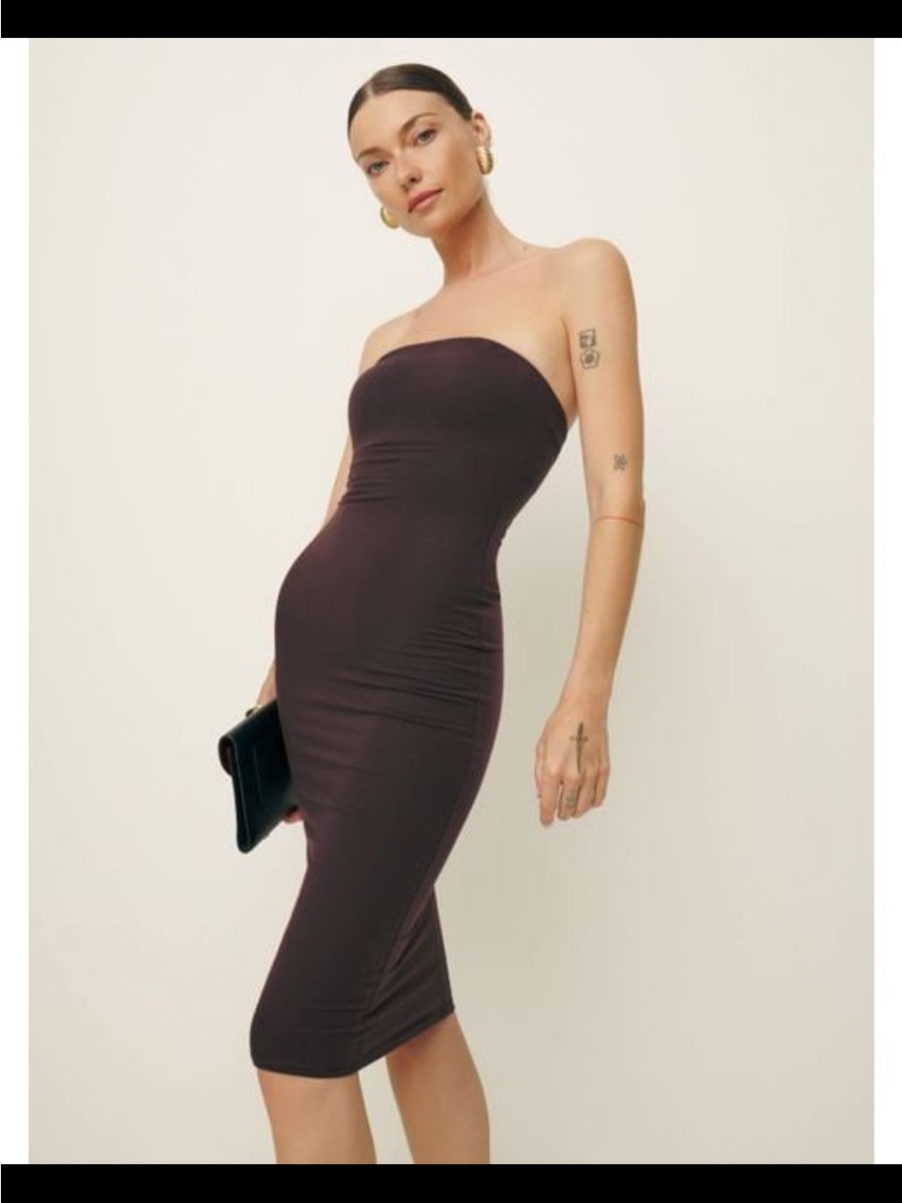 Reformation Fior di Latte Knit Dress in Cream
20